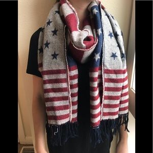 American Flag Scarf